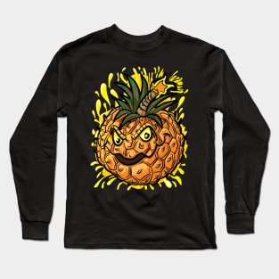 Pineapple Bomb Splash Long Sleeve T-Shirt